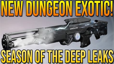 Season Of The Deep Dungeon Exotic Just Leaked Destiny 2 Lightfall