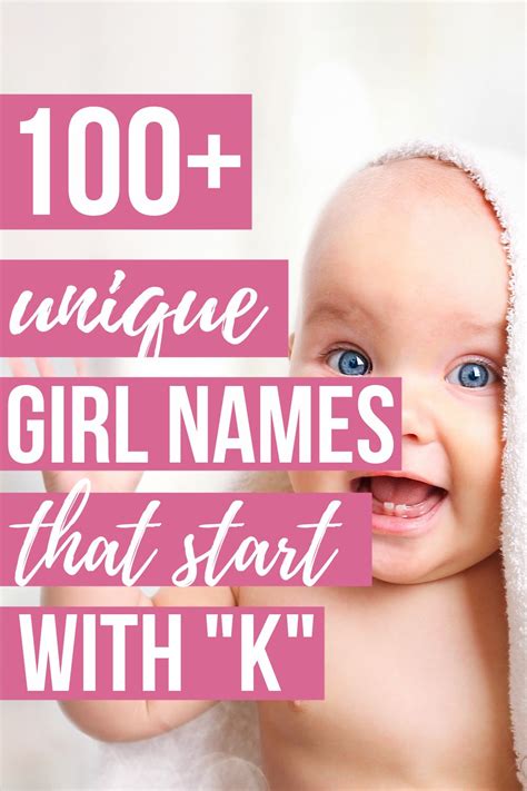 Unique Baby Girl Names That Start With K 2022 The Mommyhood Club