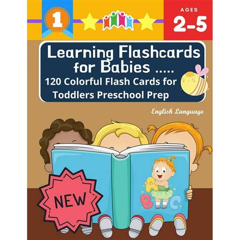 Learning Flashcards For Babies 120 Colorful Flash Cards For Toddlers