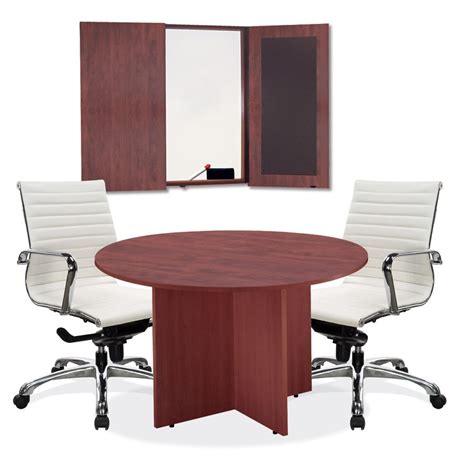 48 Round Laminate Conference Table 8 Colors Mcaleers Office