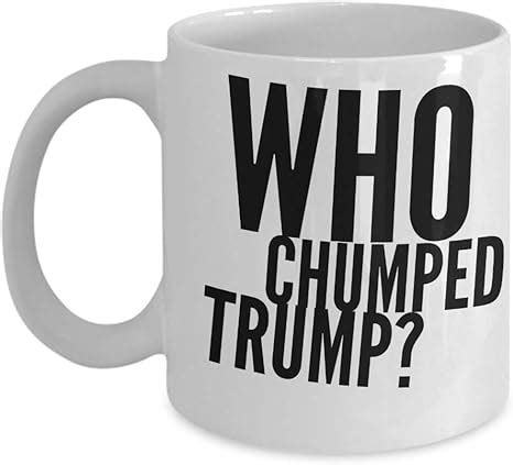 Amazon Com Who Trumped Trump White Coffee Mug Tea Cup Kitchen Dining