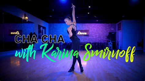 Cha Cha Practice Routine With Karina Smirnoff Youtube