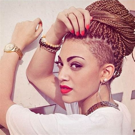 Now Trending Braids And Twists With Shaved Sides The