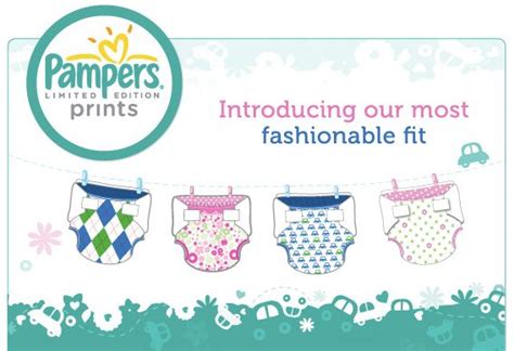 New Pampers Prints Limited Edition Diapers Cute And Stylish Baby