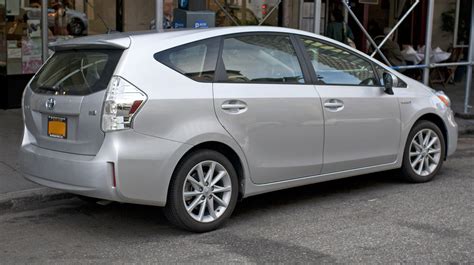 File2012 Toyota Prius V Nyc Wikimedia Commons