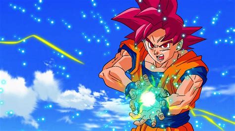 Cbbc Dragon Ball Super Series 1 Battle Of Gods Show Us Goku The Power Of A Super Saiyan God