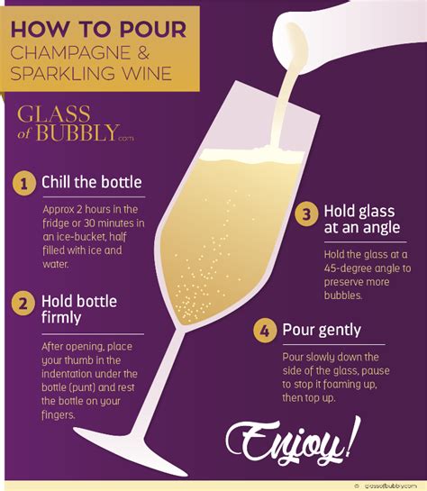It's a great idea to try to pop the bottle while reading this, so go get a few bottles of champagne to exercise with. Free Champagne & Sparkling Wine Infographics | Glass Of Bubbly