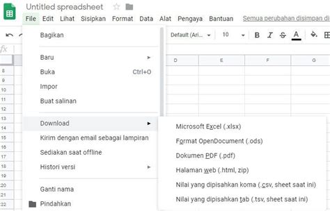Membuat Data Excel yang Efisien di Google Sheets