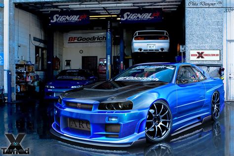 Animated wallpaper, free download, wallpaper engine. Blue Nissan Skyline R34 Wallpapers - Top Free Blue Nissan Skyline R34 Backgrounds - WallpaperAccess