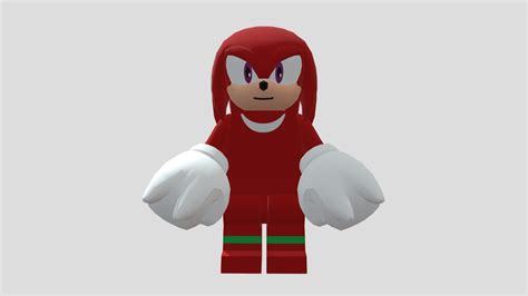 Wii U Lego Dimensions Knuckles The Echidna Download Free 3d Model