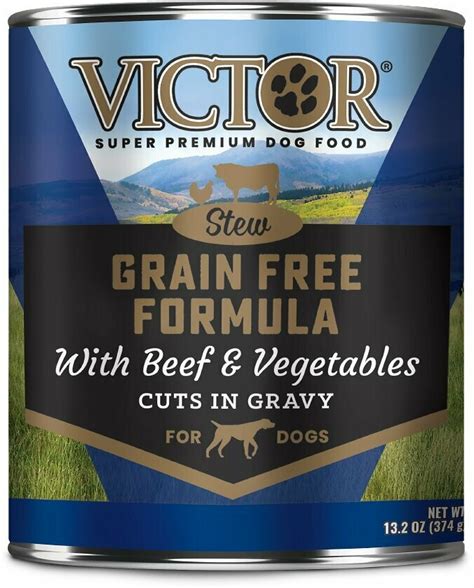 Let me help you make the right choice with a review of the top diets that. Victor Canned Dog Food- Grain Free Beef & Vegetables 13.2oz