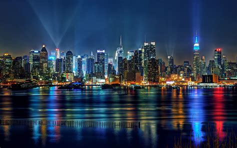 🔥 45 New York City Lights Wallpaper Wallpapersafari