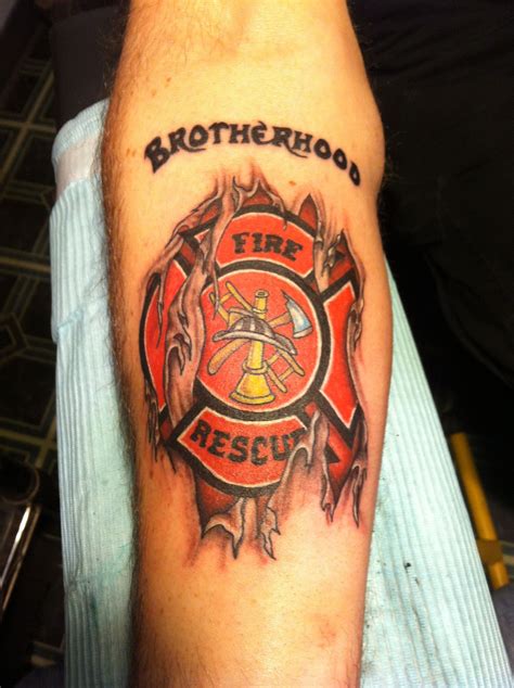 Firefighter Tattoos Artofit