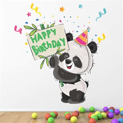 Cartoon Happy Birthday Panda Images Bmp Bloop