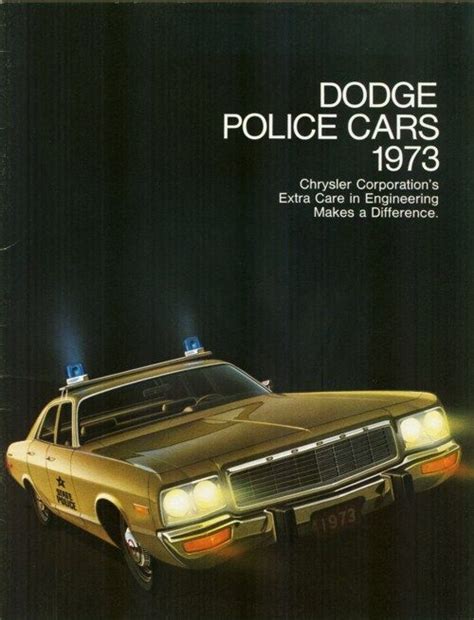 1973 Dodge Police Car ★。。jpm Entertainment 。★。 Old Police Cars