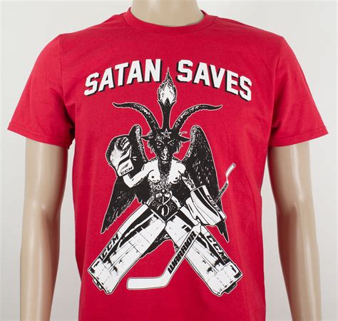 Satan Saves T Shirt · Wasteoid Wares · Online Store Powered By Storenvy