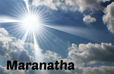 Maranatha Mantra Christian Mantra For Healing