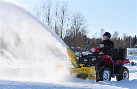 Snow Blower For Atvs And Utvs By Rammy Good Works Tractors