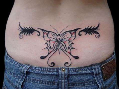 Awesome Lower Back Tribal Tattoos