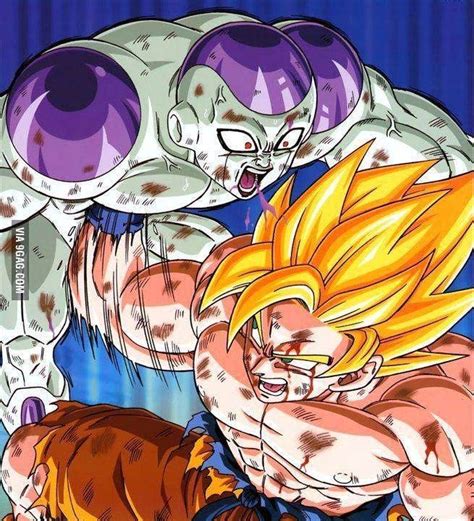 Goku Vs Frieza Dragon Ball Artwork Dragon Ball Art Dragon Ball