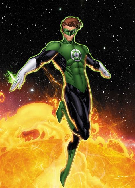 Green Lantern Hal Jordan Dc Comics Minecraft Skin