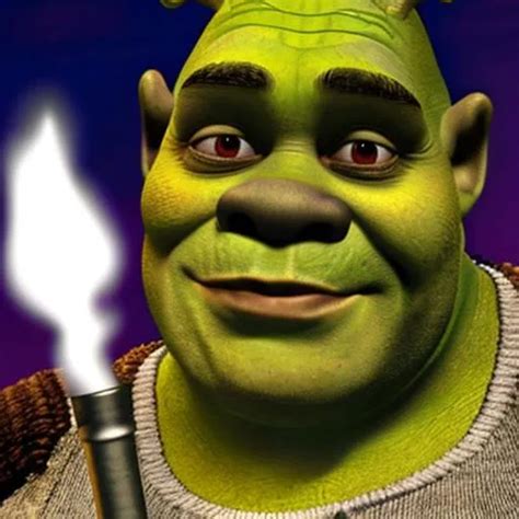 Shrek Smoking Weed Openart