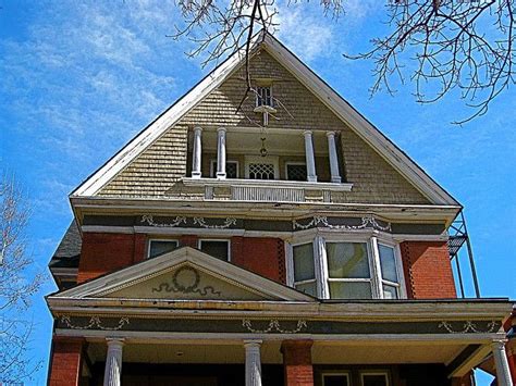 Victorian Home with Beautiful Third Floor Balcony | Victorian homes