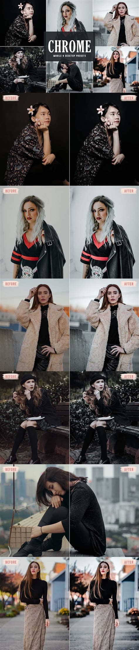Auto tone works by matching the lightest and darkest pixels in each channel to the pure white and pure black points in the image and clips at both ends of the histogram. Free Chrome Mobile & Desktop Lightroom Presets in 2021 ...