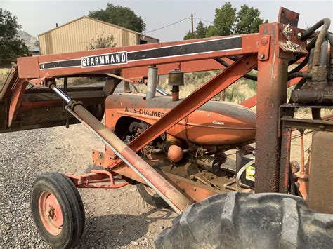 Allis Chalmers Wd 2wd Tractor W Loader Bigiron Auctions