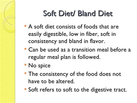 Bland Foods For A Bland Diet Copperinter