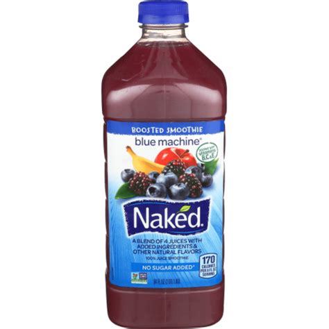 Naked Boosted Blue Machine Juice Smoothie 64 Fl Oz From Sprouts