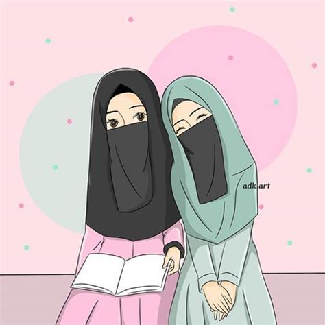 Aplikasi ini berisi kumpulan gambar muslimah dan sahabat yang semoga menjadi inspirasi dan motivasi bagi kita untuk lebih mempererat tali persahabatan. Gambar Kartun Muslimah 2 Sahabat | Jilbab Gallery