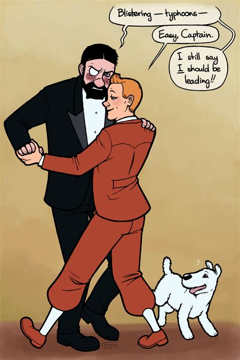 Tintin X Haddock Kissy Meme By Karnimolly On Deviantart My XXX Hot Girl