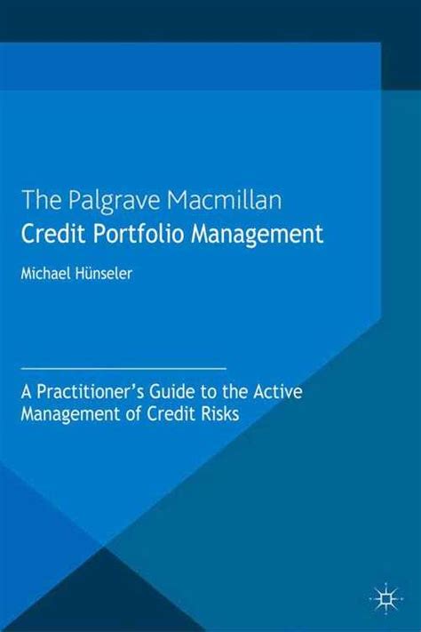 Pdf Credit Portfolio Management By Michael Hünseler Ebook Perlego