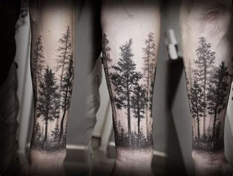 Forest Tattoo Sketch At Explore Collection Of