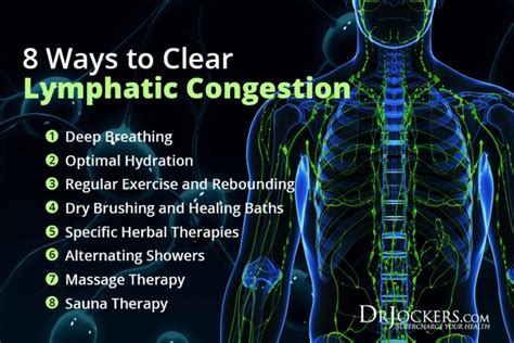 Lymphatic Cleansing 8 Ways To Clear Lymph Congestion Detox Lymphatic