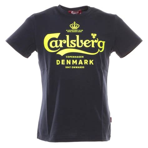 Carlsberg T Shirt Cbu3927 Blu Anima Sportiva