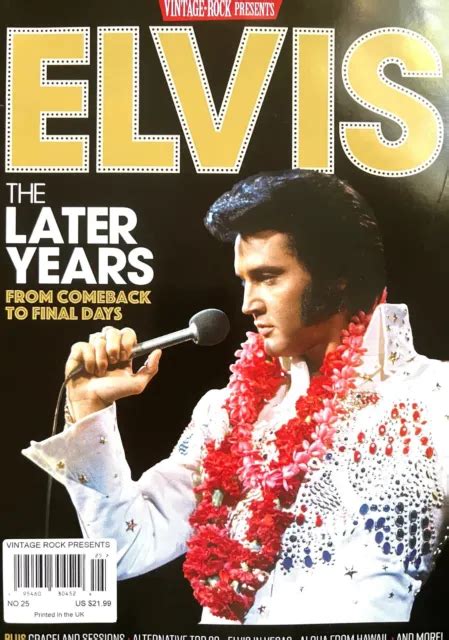 Vintage Rock Presents Elvis Presley The Later Years Collectors