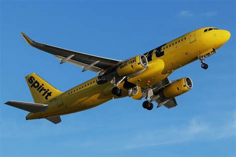 N648nk Spirit Airlines Airbus A320 232wl Departing Cleveland Hopkins