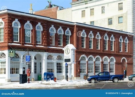 Main Street Concord Nh Usa Editorial Stock Photo Image Of