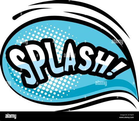 Pop Art Splash Bubble Detailed Style Icon Design Of Retro Expression