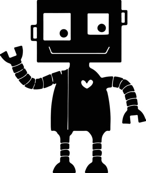 Love Machine Robot Svg Love Robot Scrapbook Titles Svg Cutting Files