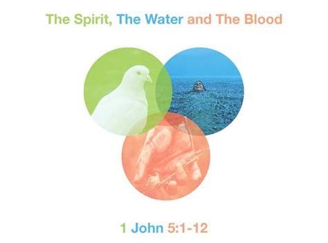 The Spirit The Water And The Blood