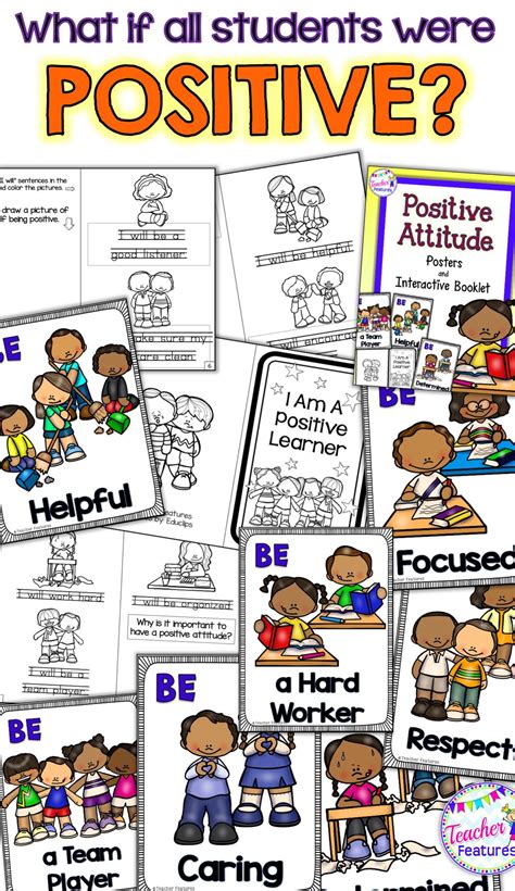 Positive Self Talk And Affirmation Posters Growth Mindset Booklet
