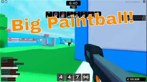 Roblox Big Paintball Game Play Youtube