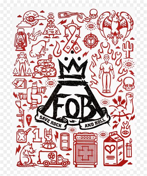 Fall Out Boy Logo Save Rock And Roll Hd Png Download Vhv
