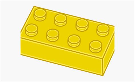 Brick Clipart Lego Brick Clip Art Yellow Lego Transparent Cartoon