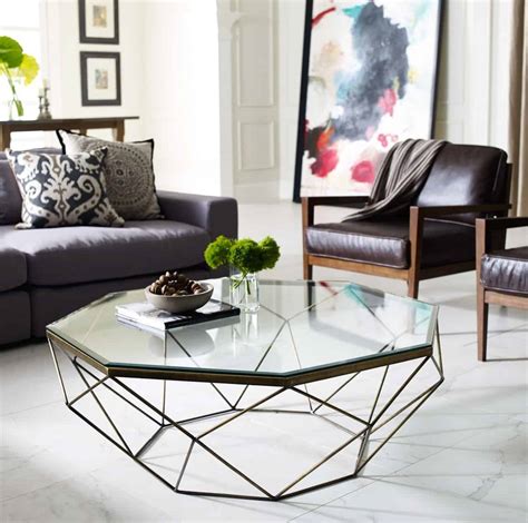 Whether you have a small or large living room space, a glass coffee table or glass top coffee table provides a more contemporary look, thereby elevating the style of the entire area. Modern Coffee Table Trends for 2018