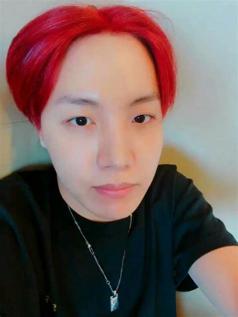 Red Haired Hobi 2 Years Ago Today On His Way To The 2017 AMAs