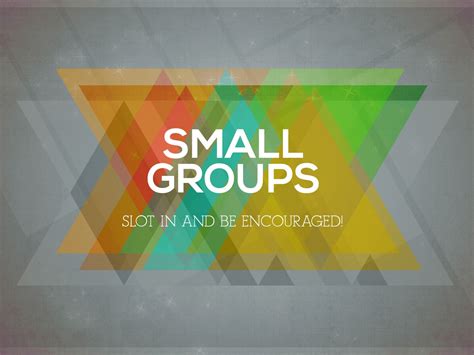 Small Groups Bethany Place Baptist Church